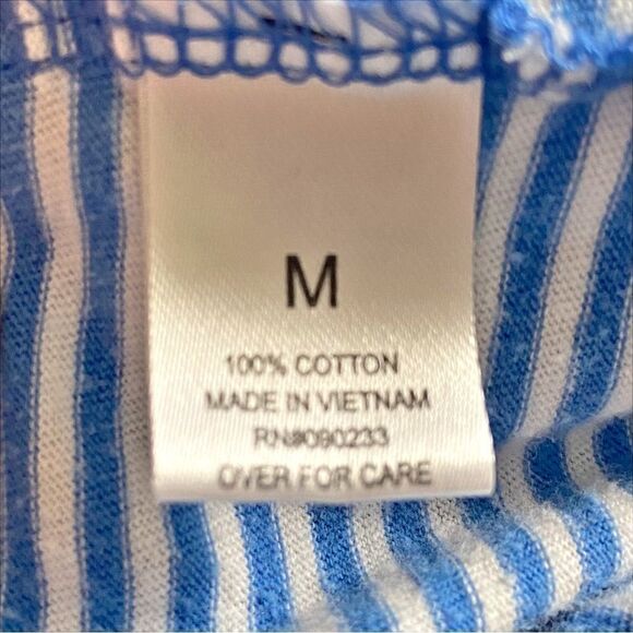 Pacsun Basics Blue Stripe T-Shirt Mens Size Medium - Picture 5 of 5